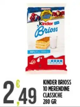 Netto Supermercati Kinder Brioss offerta