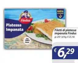 DiMeglio Filetti di platessa impanata Findus offerta
