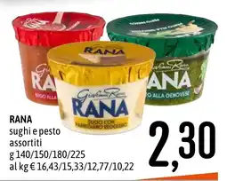Emisfero Rana sughi e pesto assortiti offerta