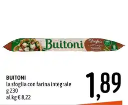 Emisfero Buitoni la sfoglia con farina integrale offerta