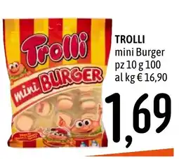 Emisfero Trolli mini Burger offerta