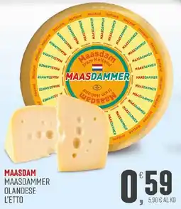 Maxipiù Maasdam Maasdammer Olandese offerta