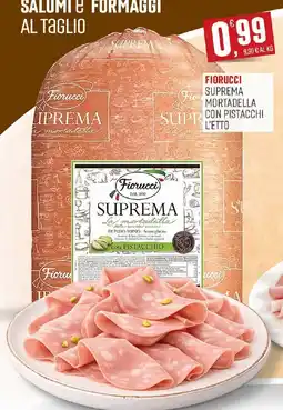 Maxipiù Fiorucci Suprema Mortadella con Pistacchio offerta