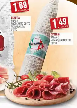 Maxipiù Beretta Prosciutto Cotto offerta