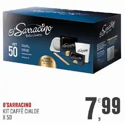 Maxipiù O'Sarracino Kit Caffè Cialde offerta