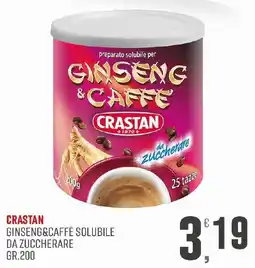 Maxipiù Ginseng & Caffè Crastan offerta