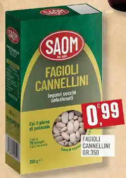 Maxipiù Saom fagioli cannellini offerta
