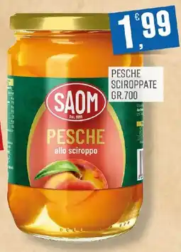 Maxipiù Pesche allo sciroppo Saom offerta
