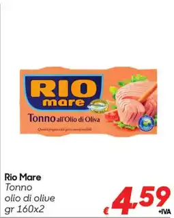 Pac Cash&Carry Rio Mare Tonno olio di olive offerta