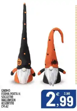 Ard Discount Gnomo ferma porta h. soggetto halloween assortito offerta