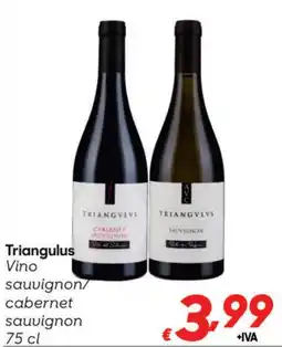 Pac Cash&Carry Triangulus Vino sauvignon/cabernet sauvignon offerta