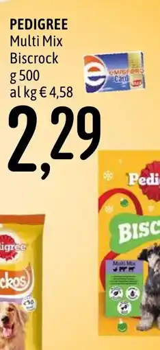 Emisfero Pedigree Multi Mix Biscrock offerta