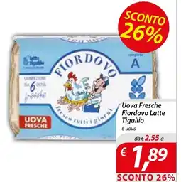 DiMeglio Uova Fresche Fiordovo Latte Tigullio offerta