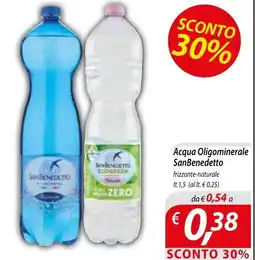 DiMeglio Acqua Oligominerale SanBenedetto offerta