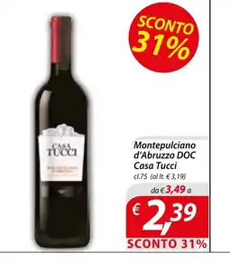 DiMeglio Montepulciano d'Abruzzo DOC Casa Tucci offerta