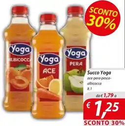 DiMeglio Succo Yoga ace-pera-pesca-albicocca offerta
