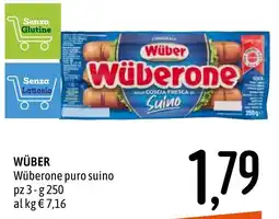 Emisfero Wüber Wüberone puro suino offerta