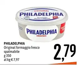 Emisfero Philadelphia Original formaggio fresco spalmabile offerta