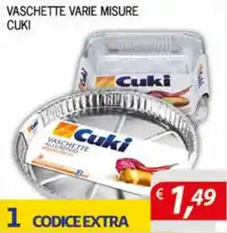 DiMeglio Vaschette alluminio Cuki offerta
