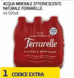 DiMeglio Acqua minerale effervescente naturale Ferrarelle offerta
