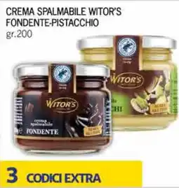 DiMeglio Crema spalmabile Witor's fondente-pistacchio offerta