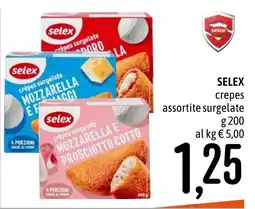 Emisfero Selex crepes assortite surgelate offerta