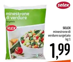 Emisfero Selex minestrone di verdure offerta