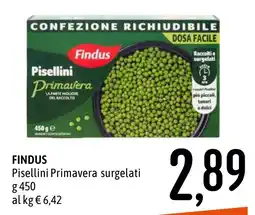 Emisfero Findus Pisellini Primavera offerta