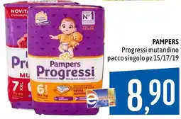 Emisfero Pampers Progressi mutandino offerta