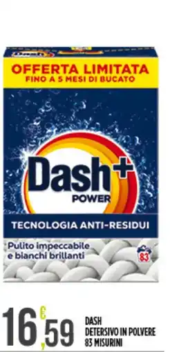 Netto Supermercati Dash detergente in polvere offerta