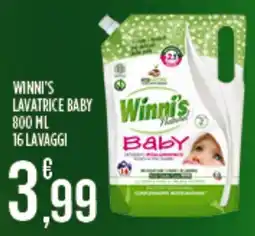 Netto Supermercati Winni's lavatrice baby offerta