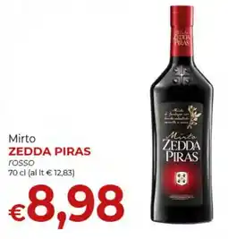 Maxi Nonna Isa Mirto Zedda Piras rosso offerta
