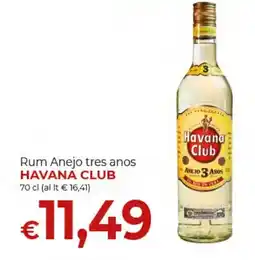 Maxi Nonna Isa Rum Anejo tres anos Havana Club offerta