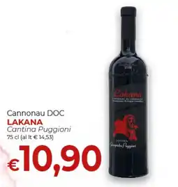 Maxi Nonna Isa Cannonau DOC Lakana Cantina Puggioni offerta