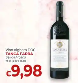Maxi Nonna Isa Vino Alghero DOC Tanca Farrà offerta