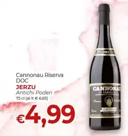 Maxi Nonna Isa Cannonau Riserva DOC Jerzu Antichi Poderi offerta