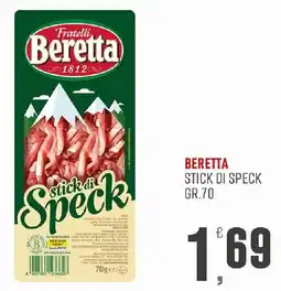 Maxipiù Beretta stick di speck offerta