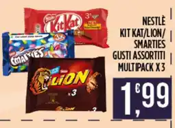 Euroesse Nestlé Kit Kat/Lion/Smarties offerta