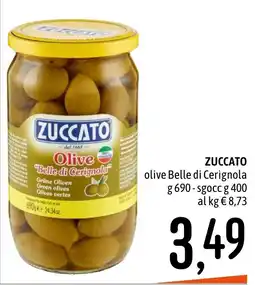 Emisfero Zuccato olive Belle di Cerignola offerta