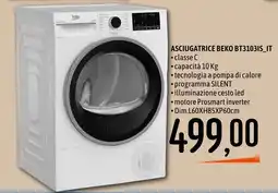 Emisfero Asciugatrice Beko BT3103IS_IT offerta