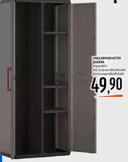 Emisfero Armadi Keter Quadra offerta