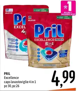 Emisfero Pril Excellence caps lavastoviglie 4 in 1 offerta