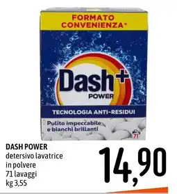 Emisfero Dash Power detergente lavatrice offerta