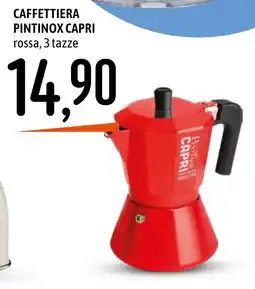 Emisfero Caffettiera Pintinox Capri offerta