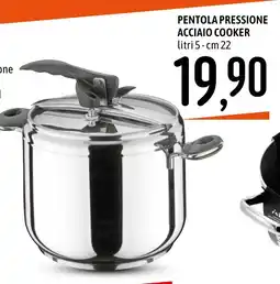 Emisfero Pentola pressione acciaio cooker offerta