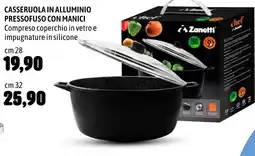 Emisfero Casseruola in alluminio pressofuso con manici Zanetti offerta