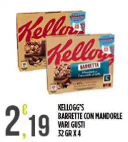 Euroesse Kellogg's barrette con mandorle offerta