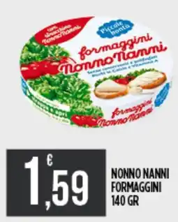 Euroesse Formaggini Nonno Nanni offerta