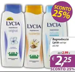 DiMeglio Bagnodoccia Lycia vari tipi offerta