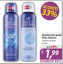 DiMeglio Deodorante spray Felce Azzurra classico-cool blue offerta
